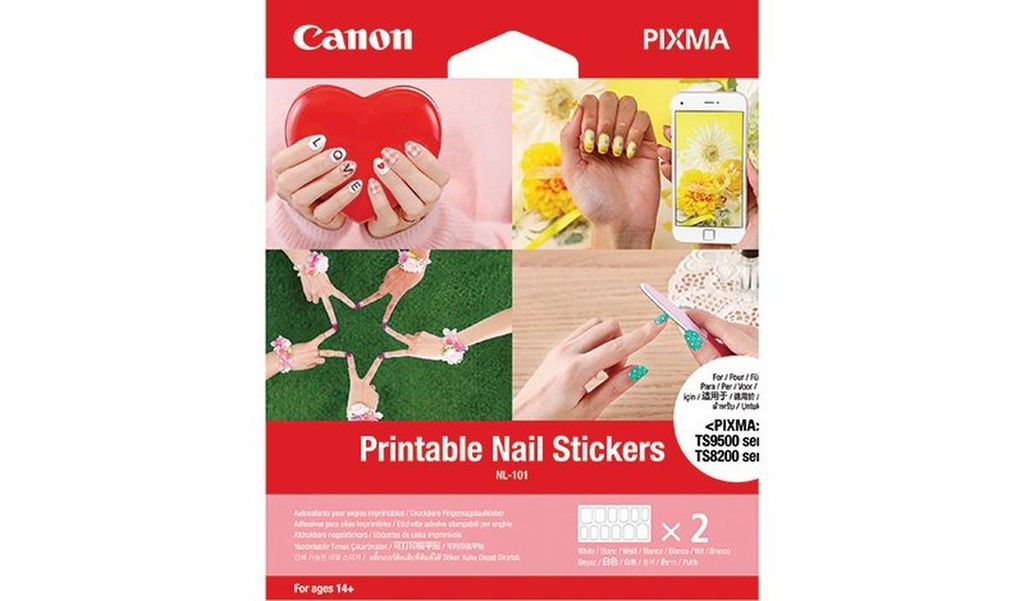 CANON Printable Nailstickers NL-101 (2 sheets) | NAIL STICKER (NL-101)