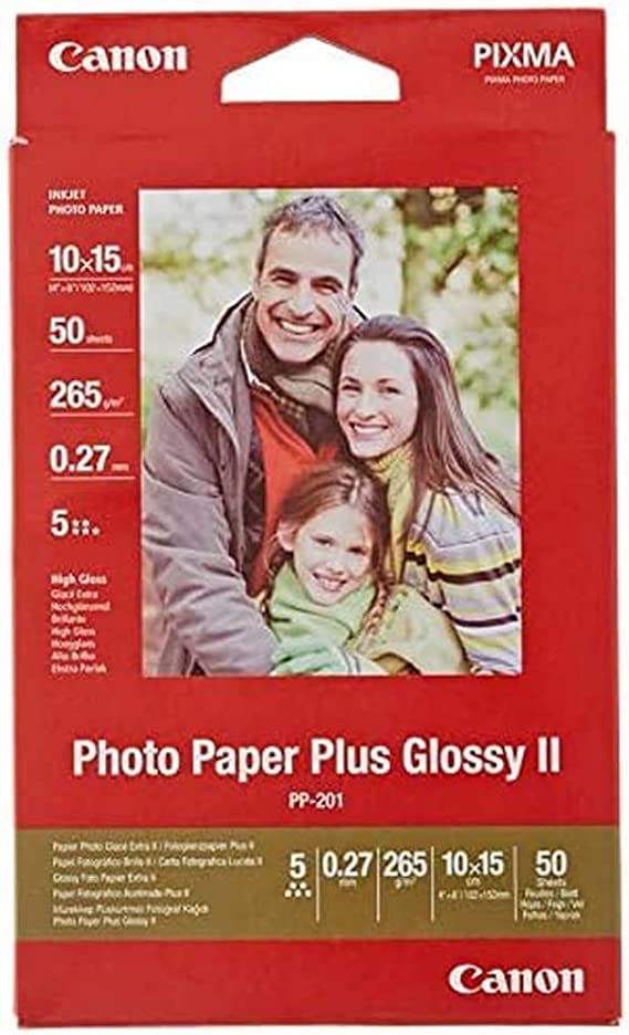 CANON Glossy Photo paper 10x15 (5 sheets) | PP-201 10X15 5SH