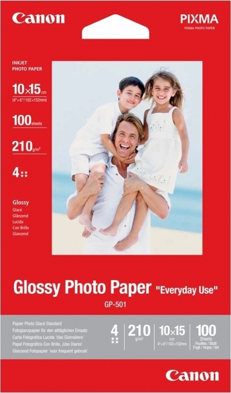 CANON Glossy Photo paper 10x15 (10 sheets) | GP-501 10x15 10 SH